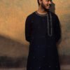 Airy Hand Embroidered Cotton Kurta for Men