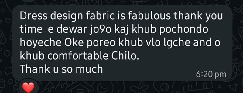 Mrittika Santiniketan - review from customer (14)